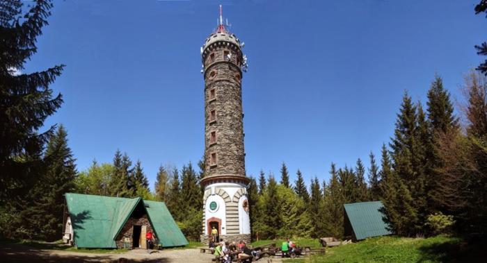 Hotel Zlaty Chlum Ceska Ves ภายนอก รูปภาพ